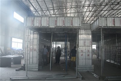 Inflatable Formwork کے ساتھ ایلومینیم میٹل پینلز